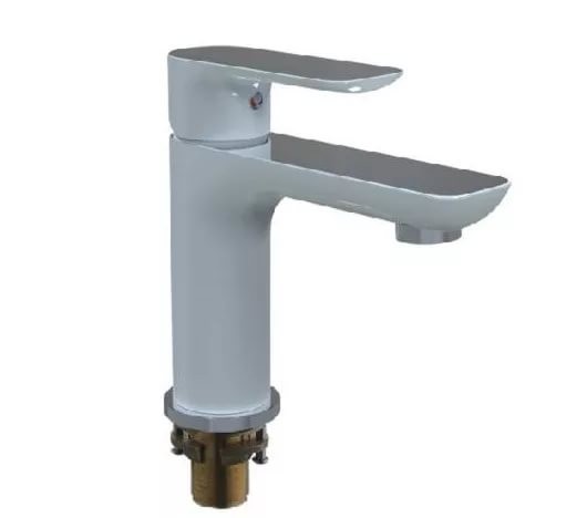 Смеситель для раковины Gappo Noar G1048 (белый/хром)