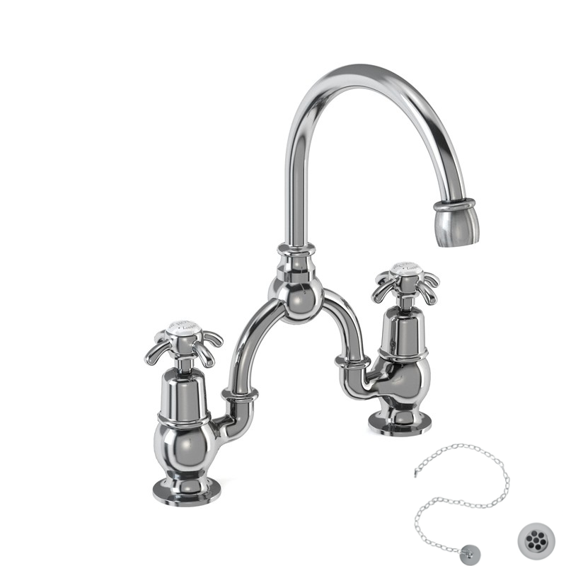 Смеситель для раковины Burlington AN27-QT (хром)