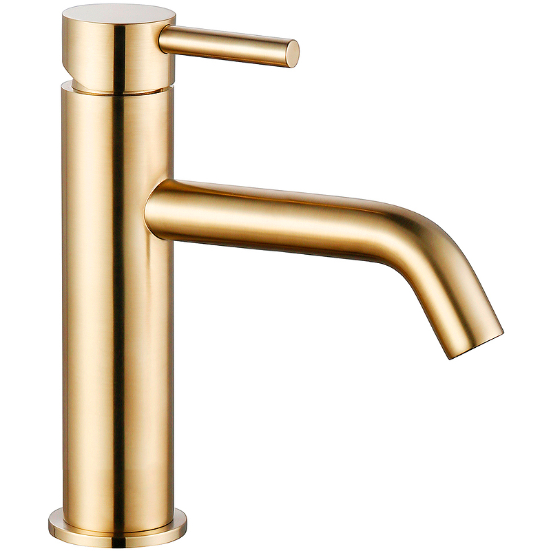 Смеситель для раковины AQUAme Siena AQM6210GG (золото)
