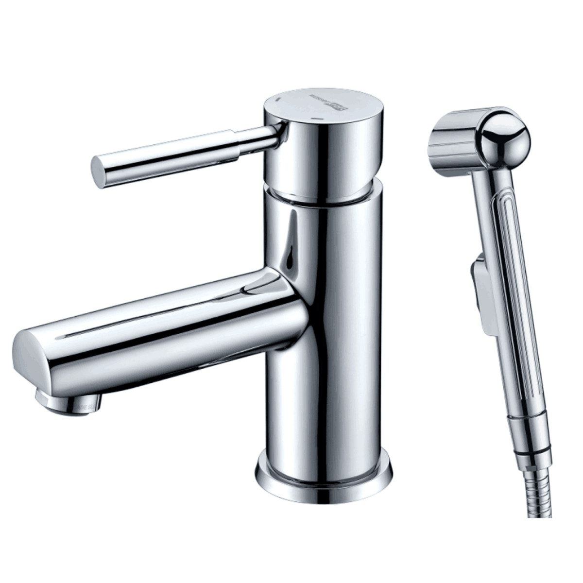 Смеситель для раковины WasserKRAFT Main 4108 с гигиенической лейкой (хром)