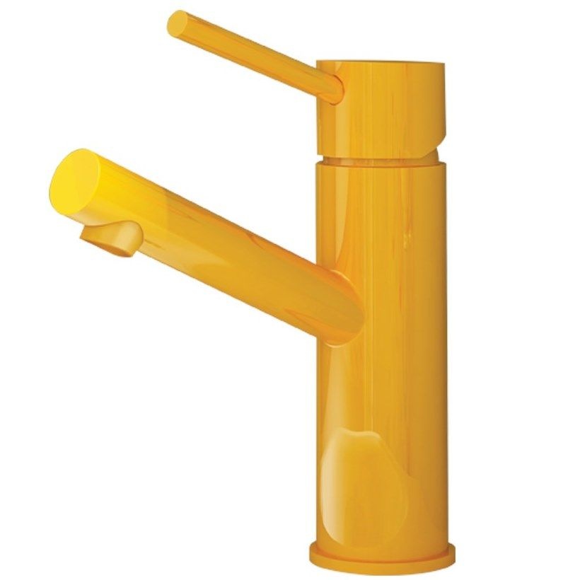 Смеситель для детской раковины Creavit Ficus FC1198Y (жёлтый)