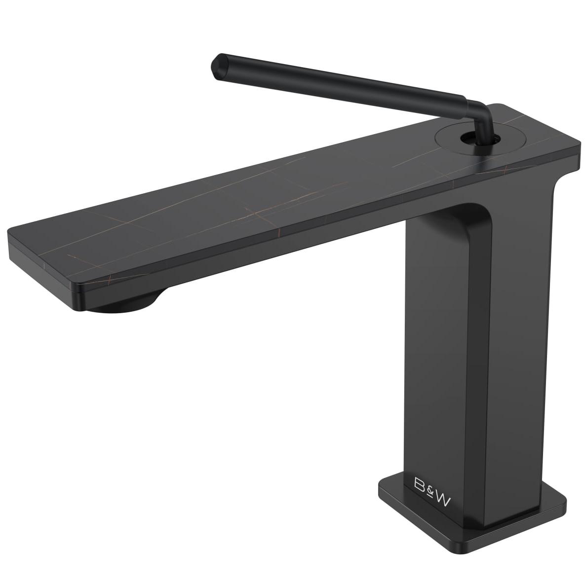 Смеситель для раковины Black&White Gravity GF7105MB (черный матовый)