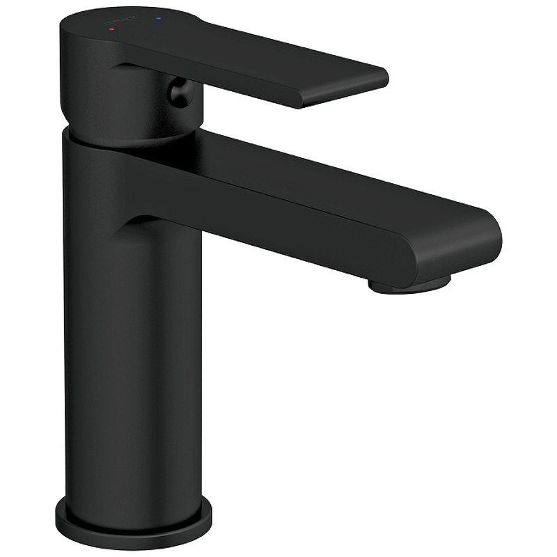 Смеситель для раковины Cersanit Brasko Black 63107 (черный матовый)