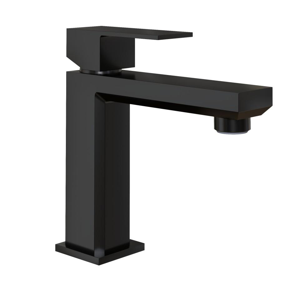 Смеситель для раковины Paini Grazia 21PZ205S (чёрный брашированный)