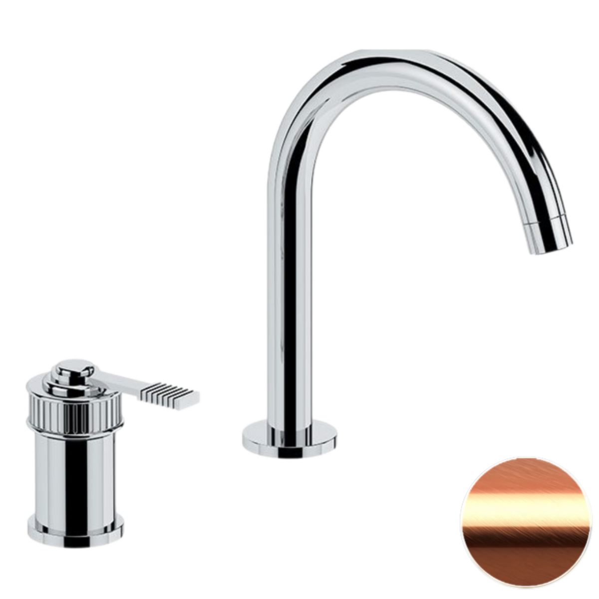 Смеситель для раковины Remer Atelier AL57RP (медь брашированная)