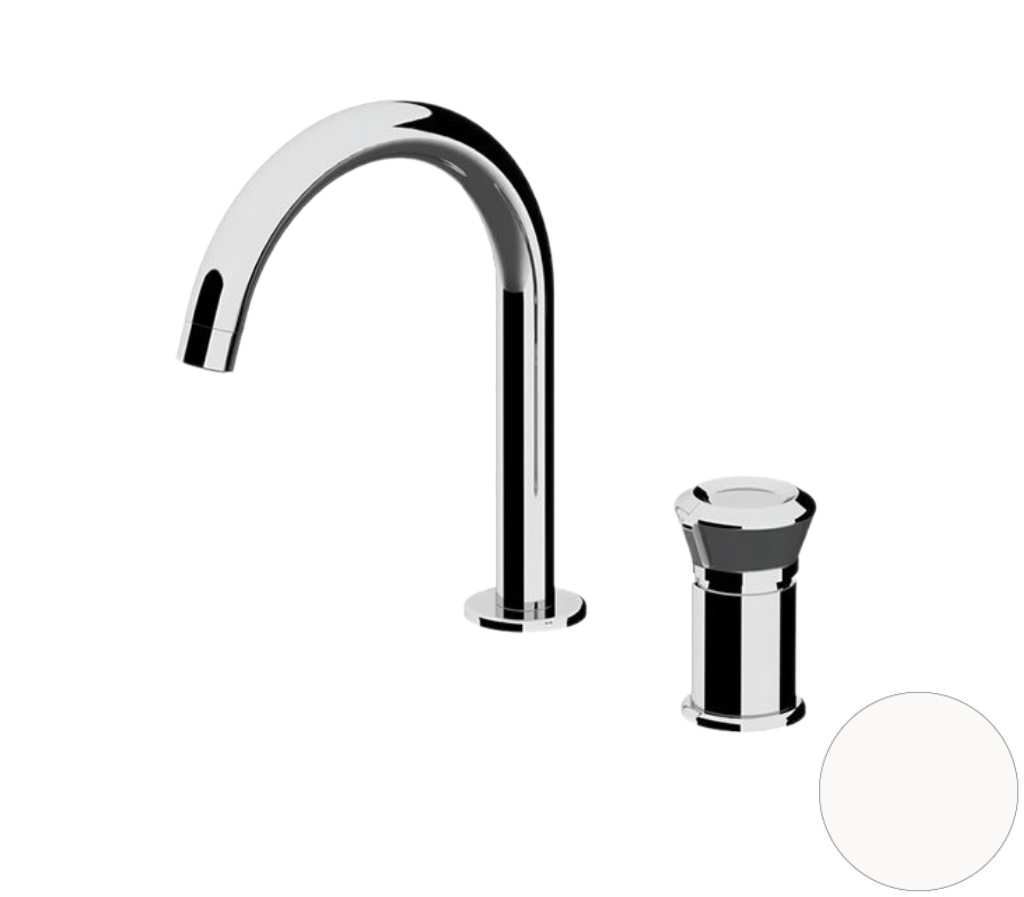 Смеситель для раковины Remer Element ET57BO (белый матовый)