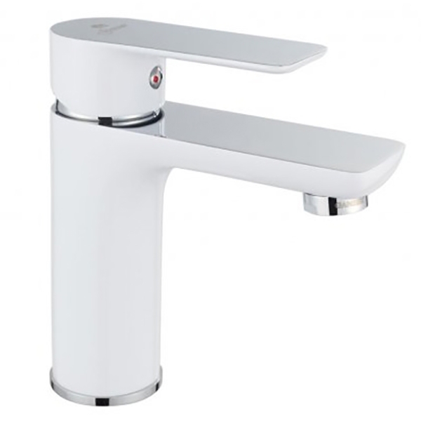 Смеситель для раковины Aquanet Arctic AF520-10СW 216775 (хром/белый)