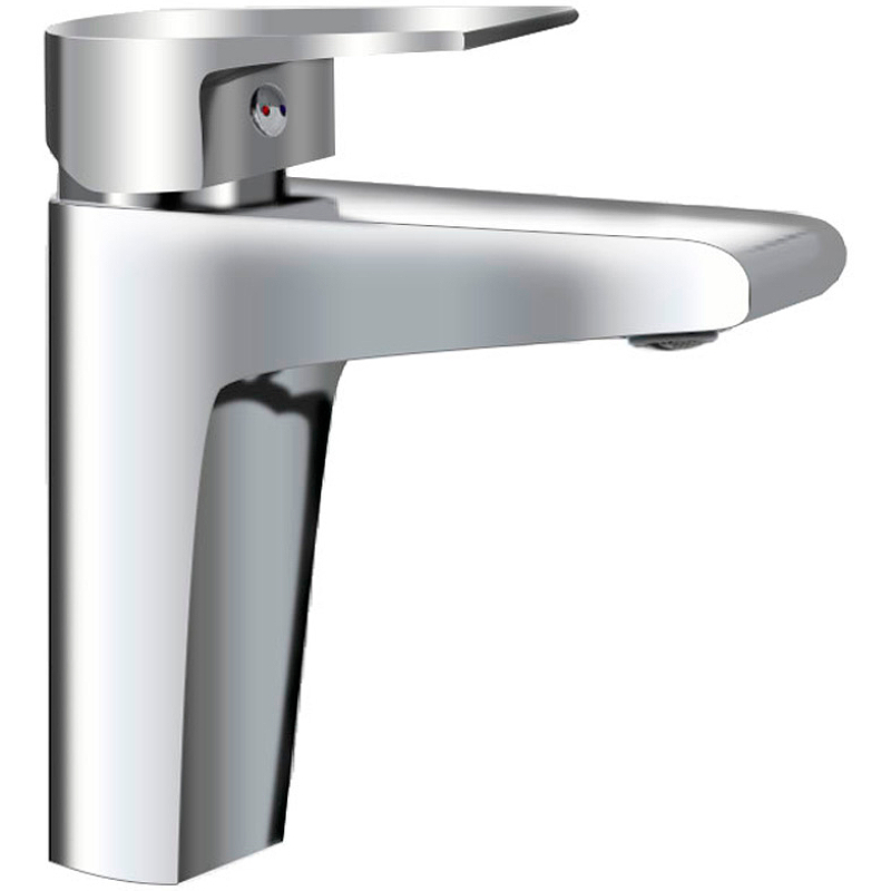 Смеситель для раковины AQUAme Prato AQMP6121 (хром)