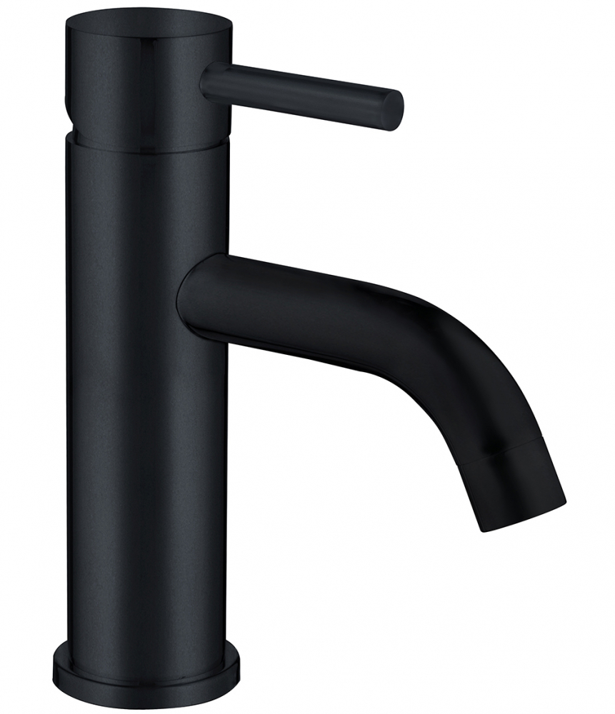 Смеситель для раковины Abber Wasser Kreis AF8110B (черный матовый)