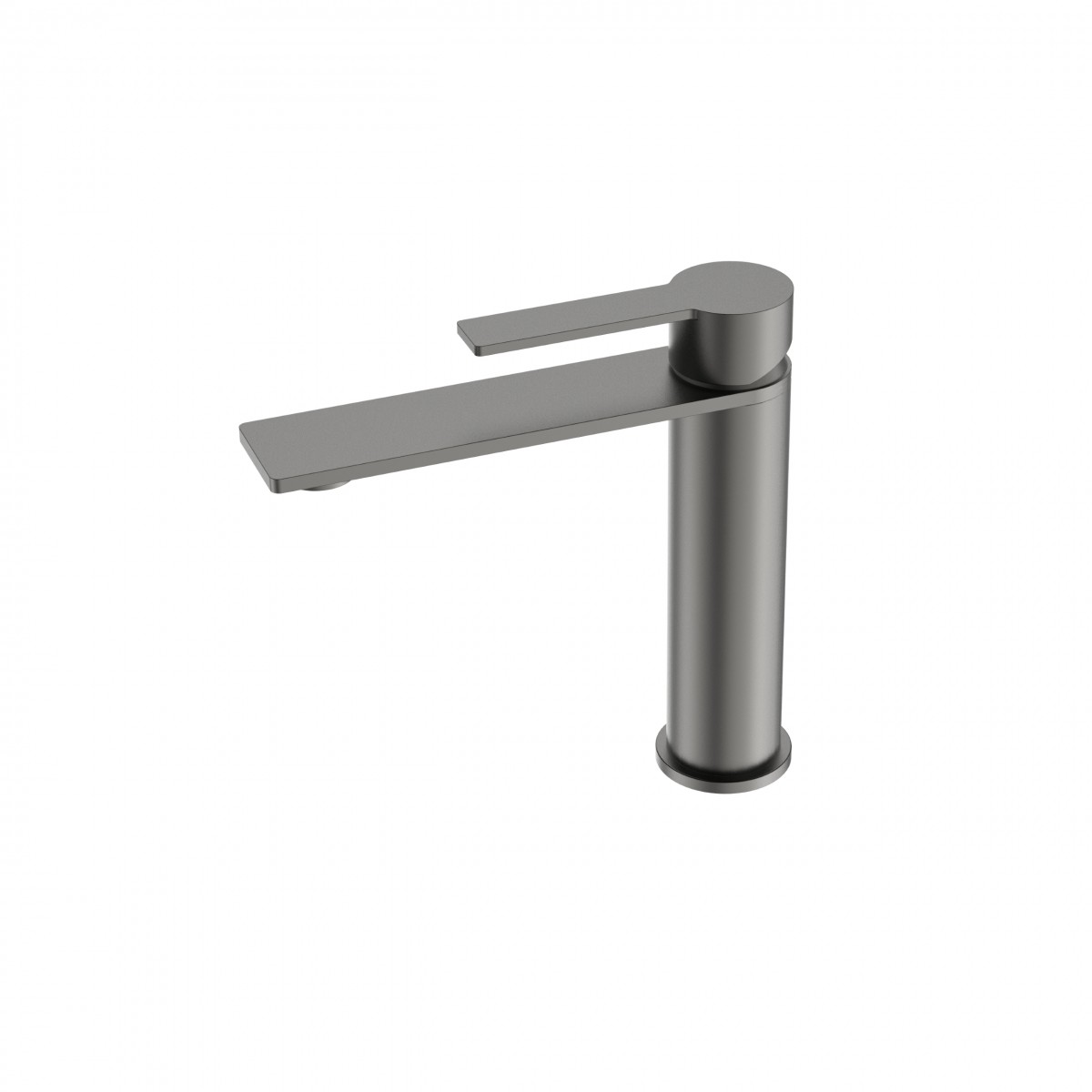 Смеситель для раковины Vincea Linea VBF-4LN1GM (вороненая сталь)