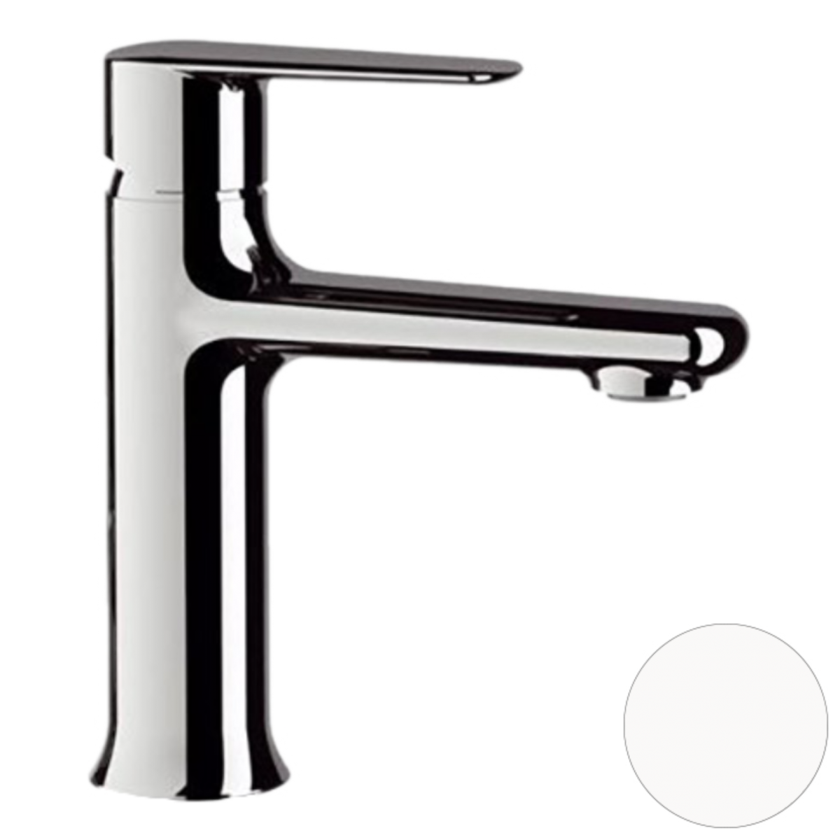 Смеситель для раковины Remer Vanity V12BO (белый матовый)