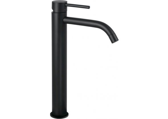 Смеситель для раковины-чаши Paffoni Light LIG081NO (черный матовый)