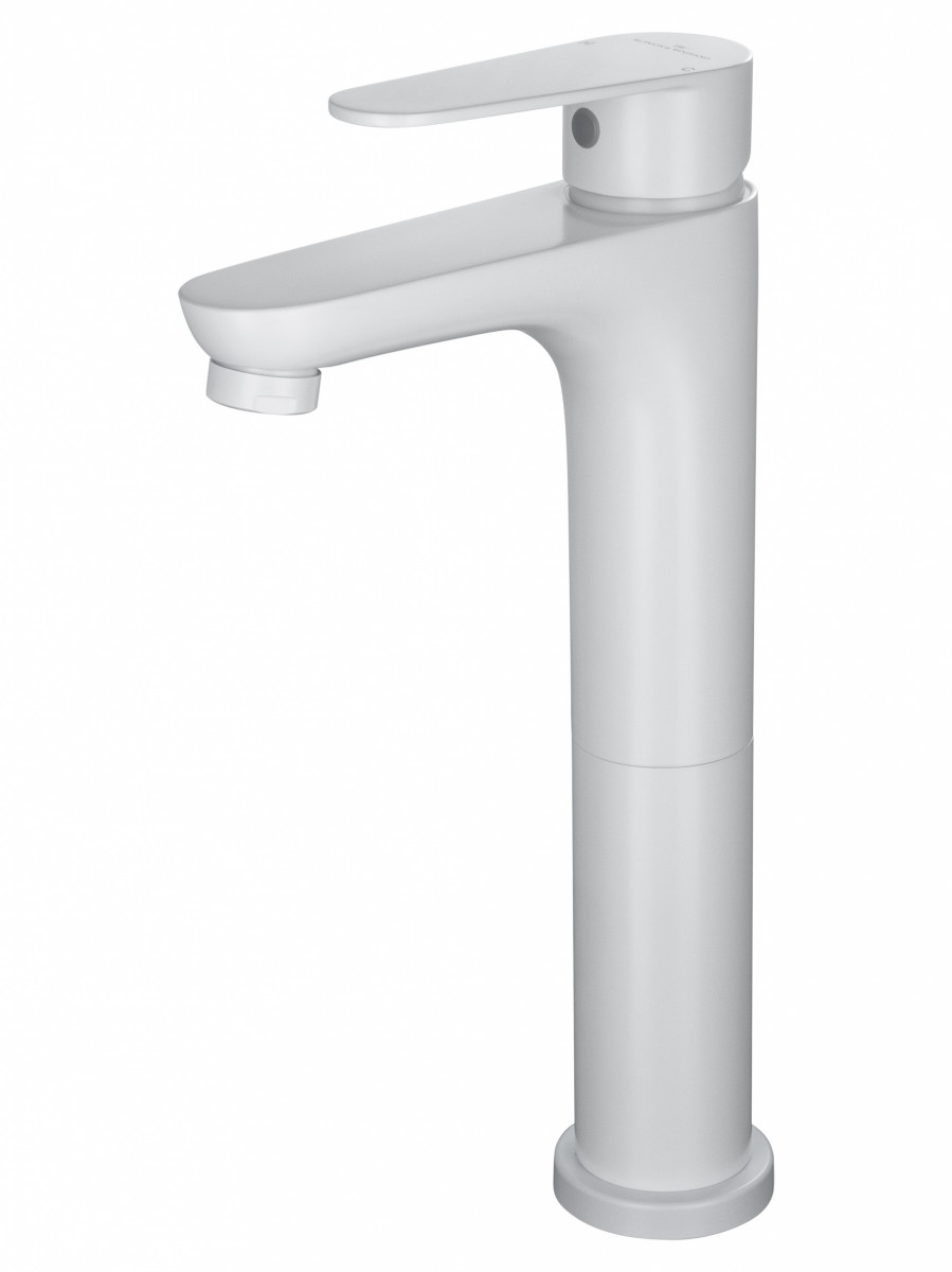 Смеситель для раковины-чаши Wonzon & Woghand ALFA WW-A40232-MW (белый матовый)