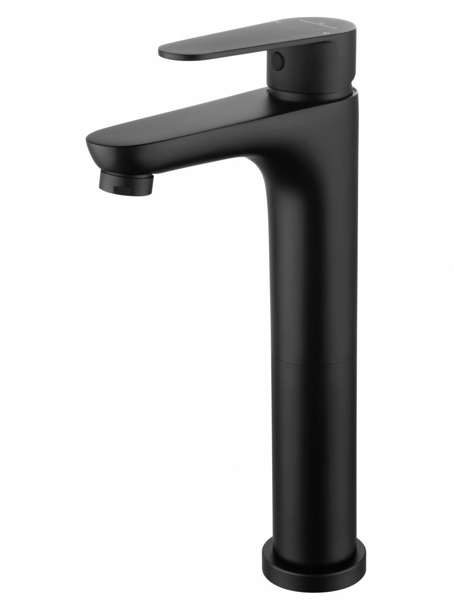 Смеситель для раковины-чаши Wonzon & Woghand ALFA WW-A40232-MB (чёрный матовый)