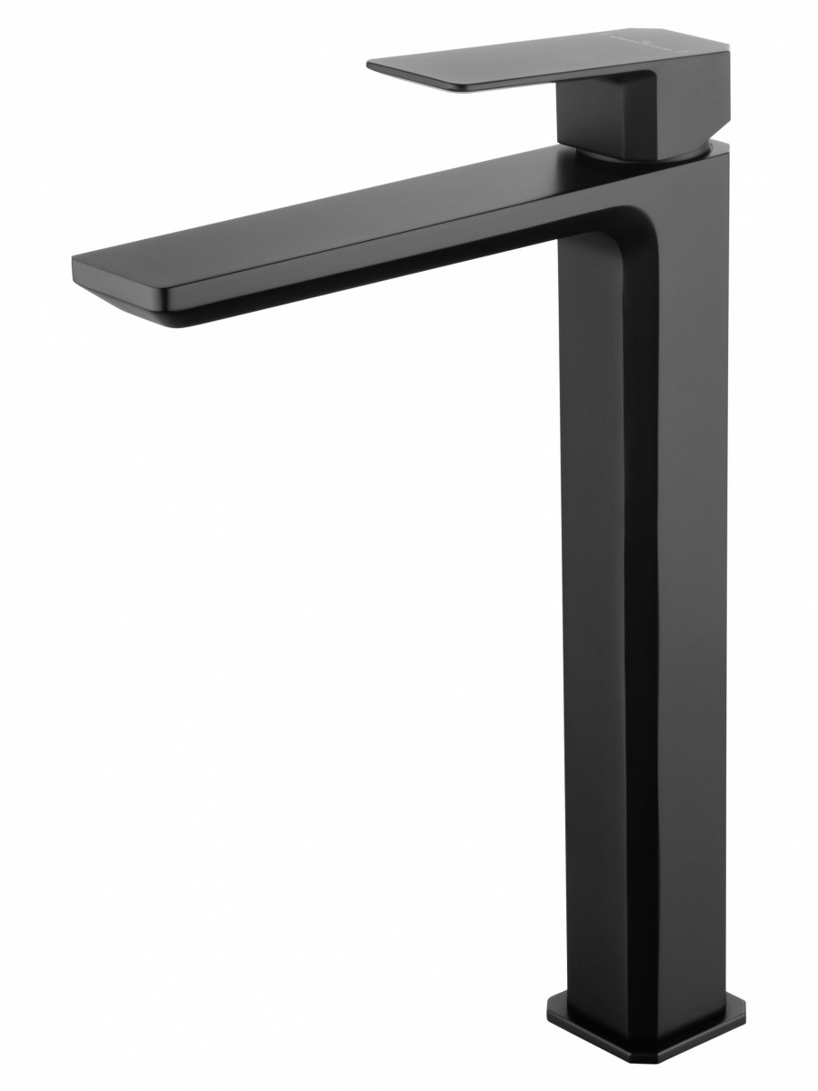 Смеситель для раковины-чаши Wonzon & Woghand Diamond WW-88239011-MB (чёрный матовый)