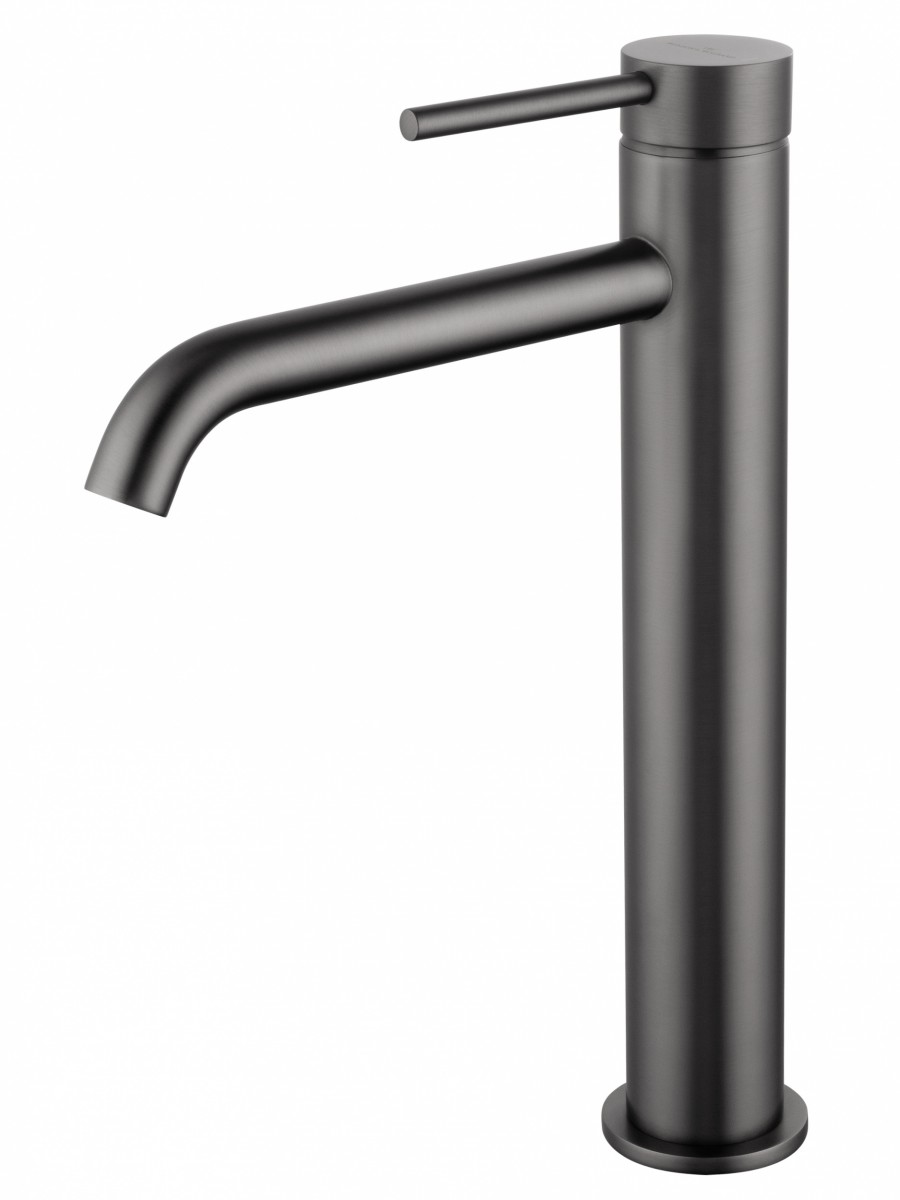 Смеситель для раковины-чаши Wonzon & Woghand STICK WW-88239017-BGM (тёмный графит)