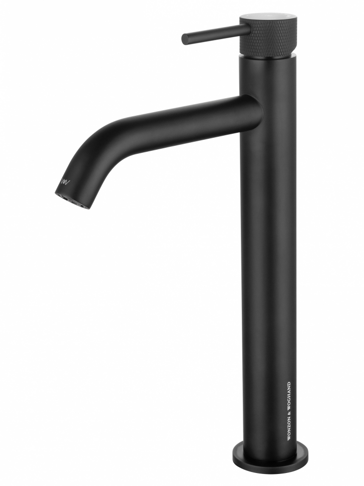 Смеситель для раковины-чаши Wonzon & Woghand WW-H1062-MB (чёрный матовый)