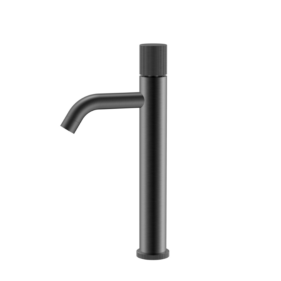 Смеситель для раковины-чаши Boheme Stick 122-GM.3 (графит)