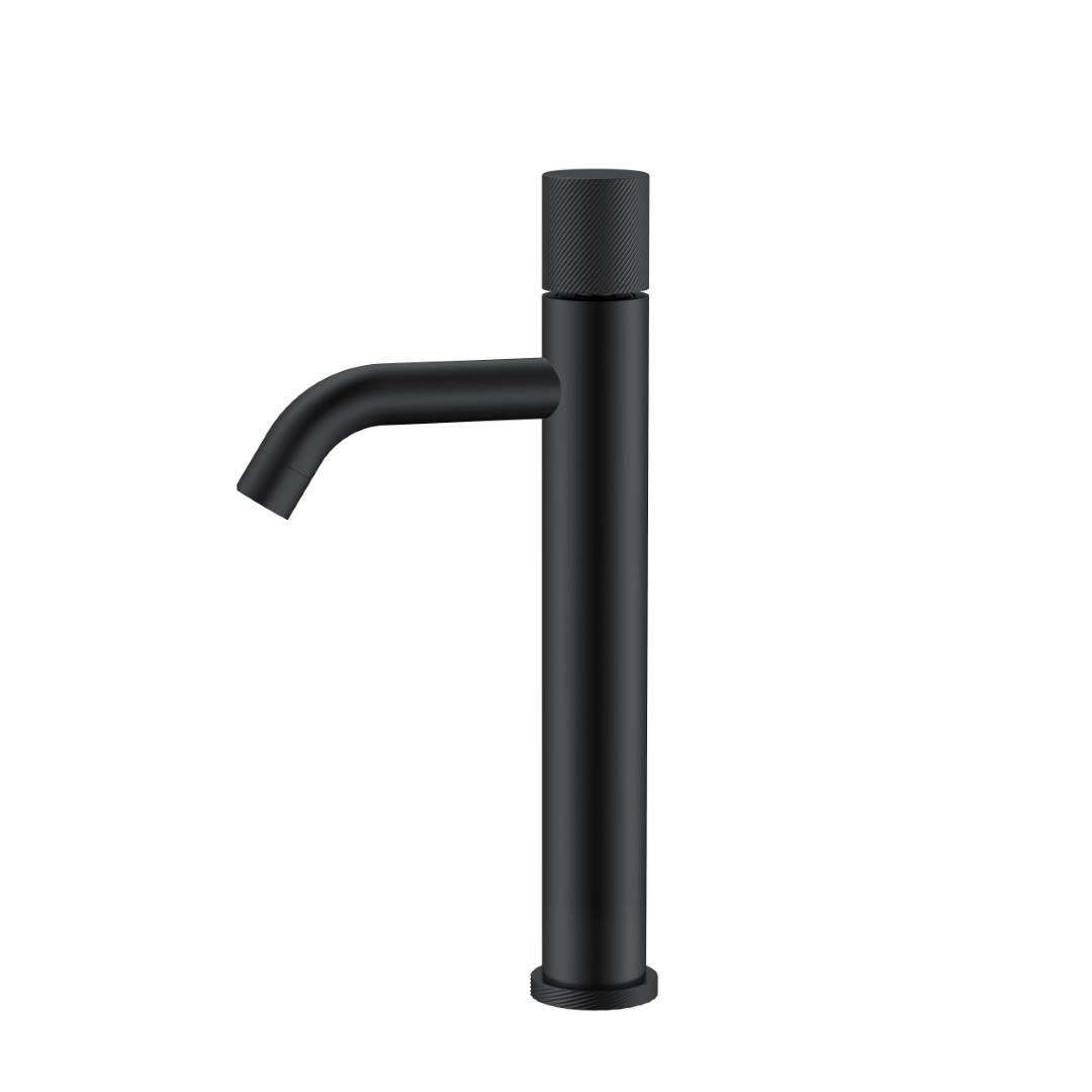 Смеситель для раковины-чаши Boheme Stick 122-BB.4 (чёрный)