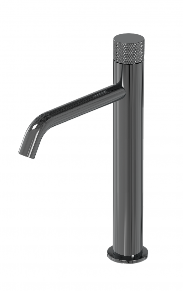Смеситель для раковины-чаши Milleau Tissage ML0326KLH-GM (оружейная сталь)