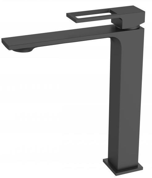 Смеситель для раковины-чаши Belbagno LUCE LUC-LMC-NERO-W0 (черный матовый)