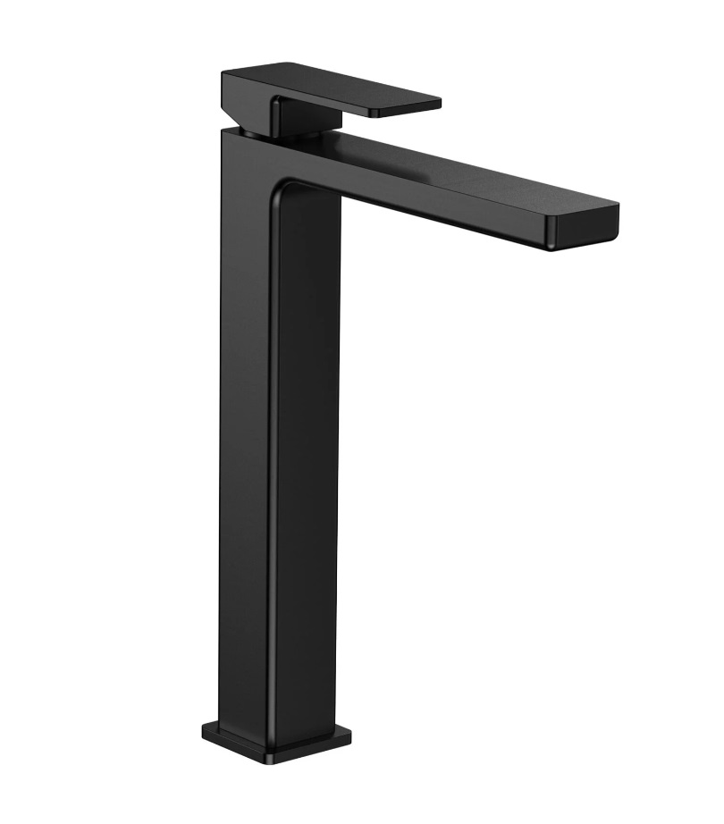 Смеситель для раковины-чаши AQUAme Savona AQM6814MB (черный матовый)