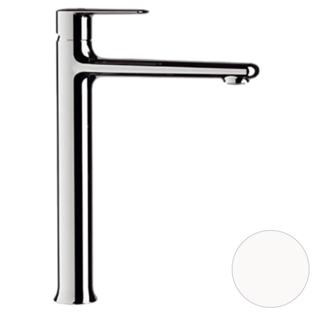 Смеситель для раковины-чаши Remer Vanity V11LBO (белый матовый)