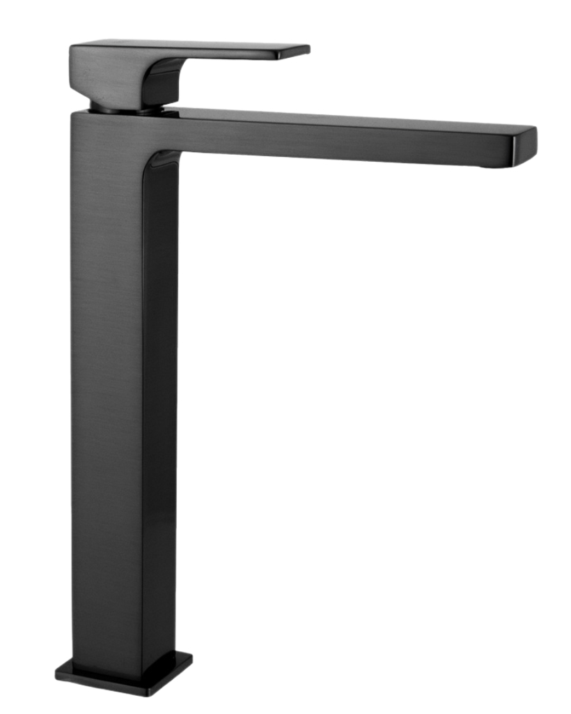 Смеситель для раковины-чаши Remer Absolute AU11LCFP (черный брашированный)