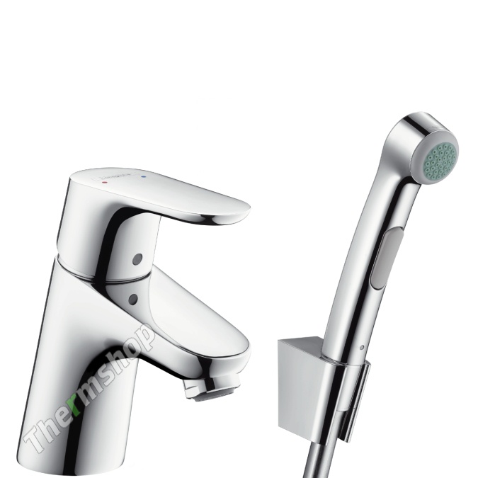 Смеситель для раковины с гигиеническим душем Hansgrohe Focus 31926000 (хром)
