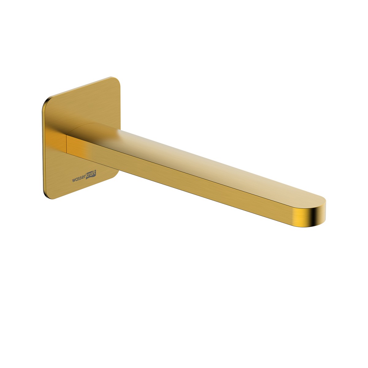 Излив WasserKRAFT Havel A284 21 см (золото матовое)