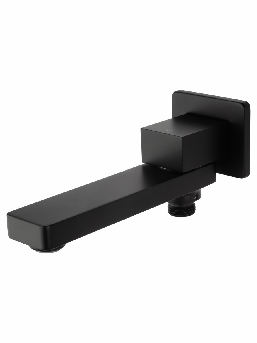 Излив Wonzon & Woghand WW-88SZ06-MB 16 см (чёрный матовый)