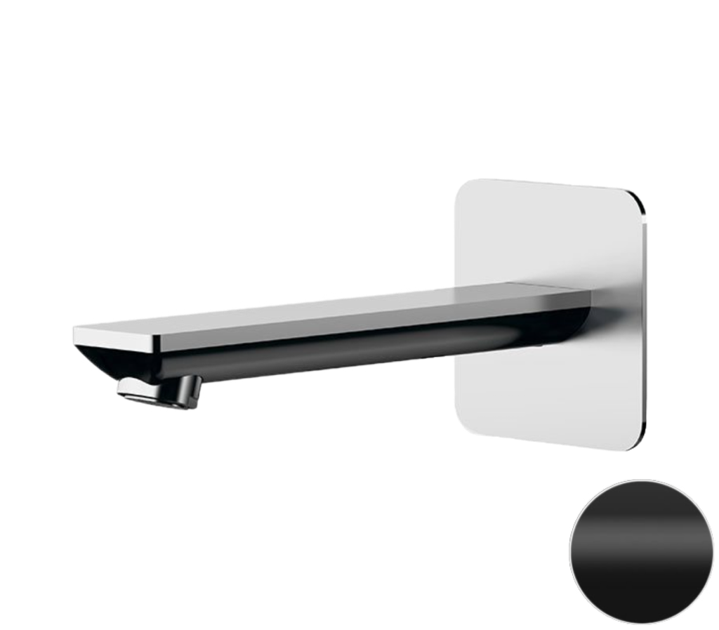 Излив Remer Energy 91EYNO 18 см (черный матовый)