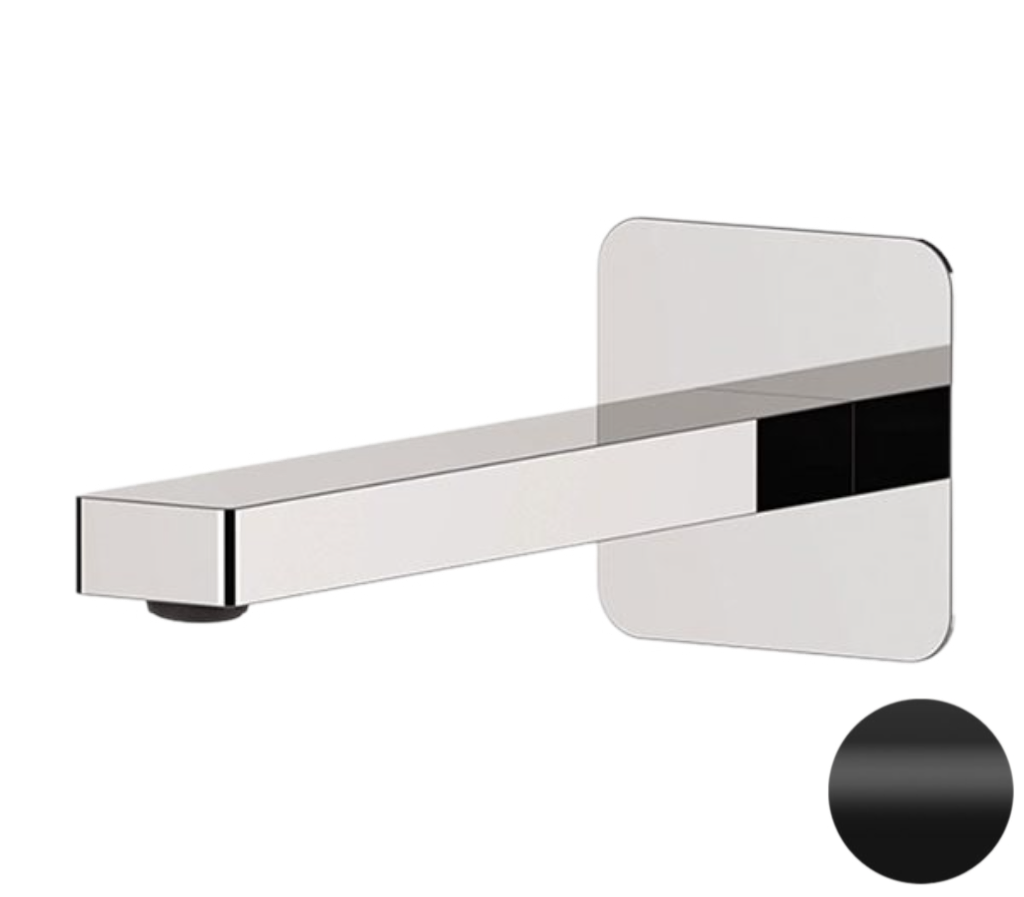 Излив Remer Slash 91SLNO 19 см (черный матовый)