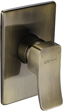 Встраиваемый смеситель для душа WasserKRAFT Exter 1651 (бронза светлая)