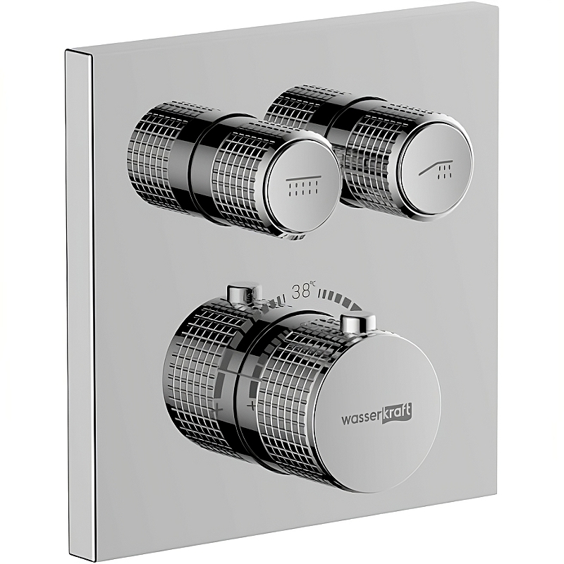 Встраиваемый смеситель для душа WasserKRAFT Dinkel 5848 (хром)