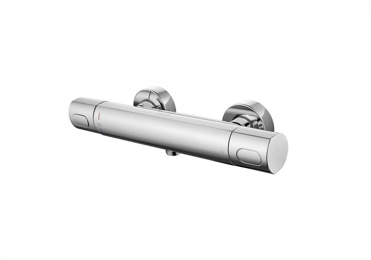 Встраиваемый смеситель для душа Aquatek Альфа AQ1963CR (хром) с термостатом