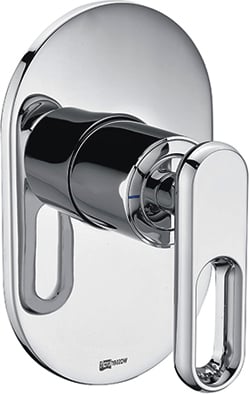 Встраиваемый смеситель для душа WasserKRAFT Kammel 1851 (хром)