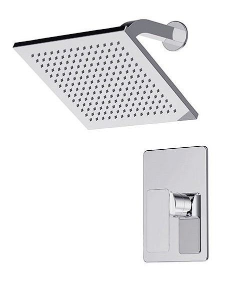 Встраиваемая душевая система Bravat Phillis F856101C-B-ENG (хром)