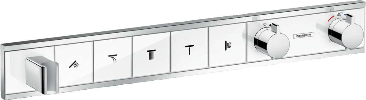 Термостат, скрытого монтажа, для 5 потребителей Hansgrohe RainSelect 15358400