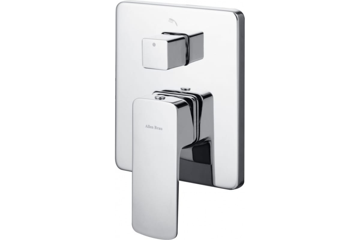 Встраиваемый смеситель для душа Allen Brau Infinity X2 5.21014-00 (хром)