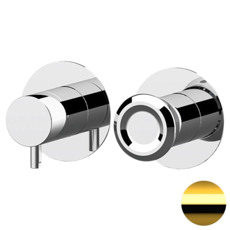 Встраиваемый смеситель для душа Remer Element ET92ZPDO (золото)
