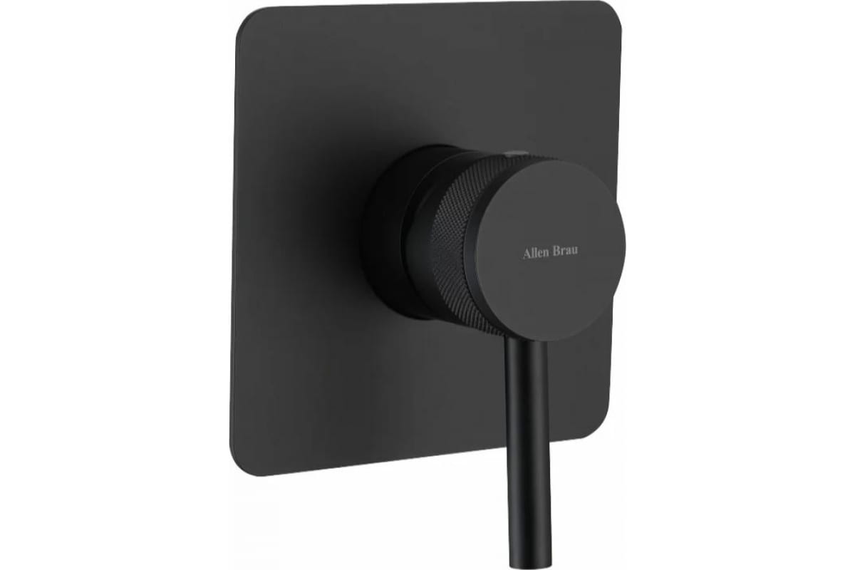 Встраиваемый смеситель для душа Allen Brau Priority X1 5.31012-31 (черный матовый)