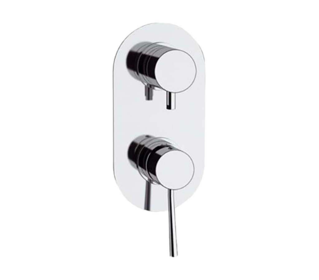Встраиваемый смеситель для душа Remer Minimal N937 (хром)