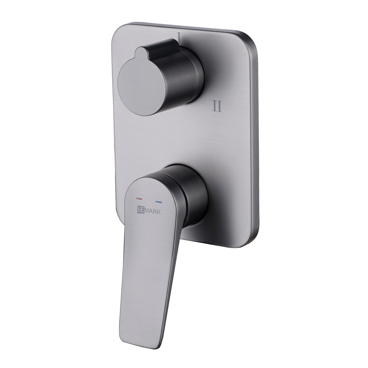 Встраиваемый смеситель для душа Lemark Bronx LM3728GM (графит)