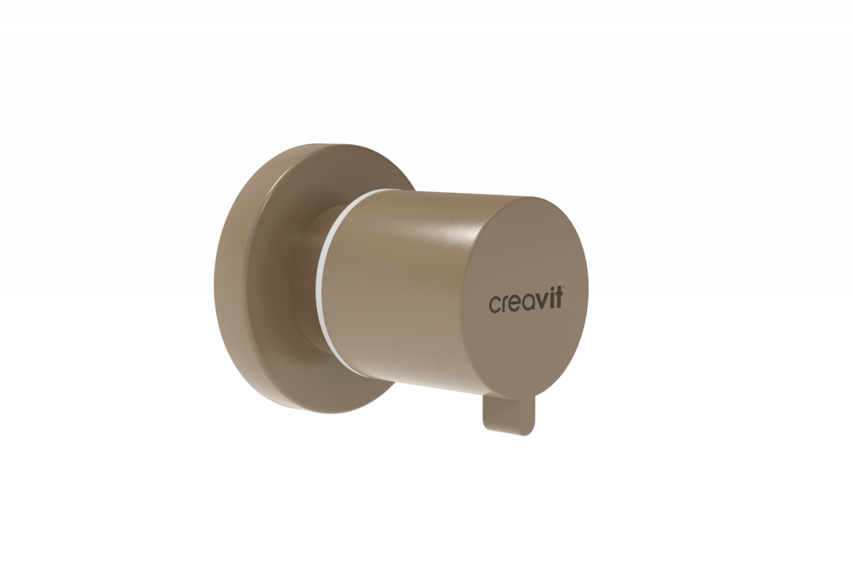 Встраиваемый смеситель для душа Creavit AC50L.CCM (капучино)