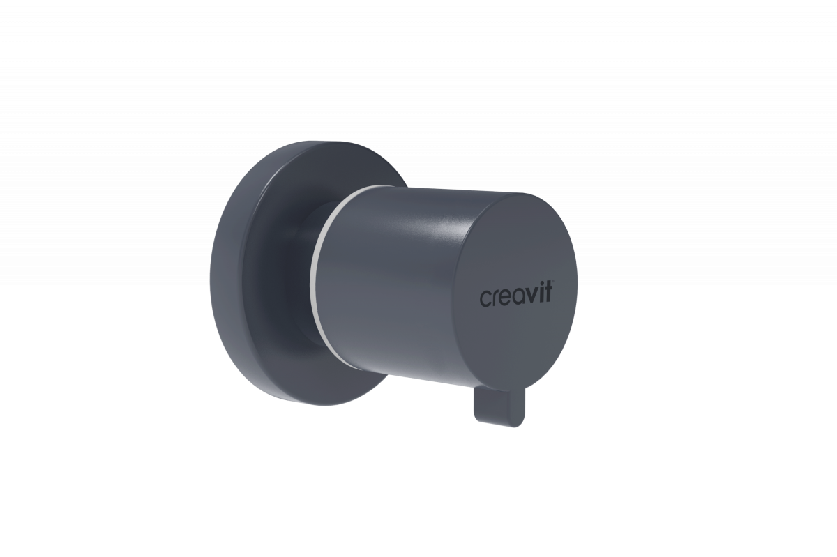 Встраиваемый смеситель для душа Creavit AC50L.BSM (базальт)