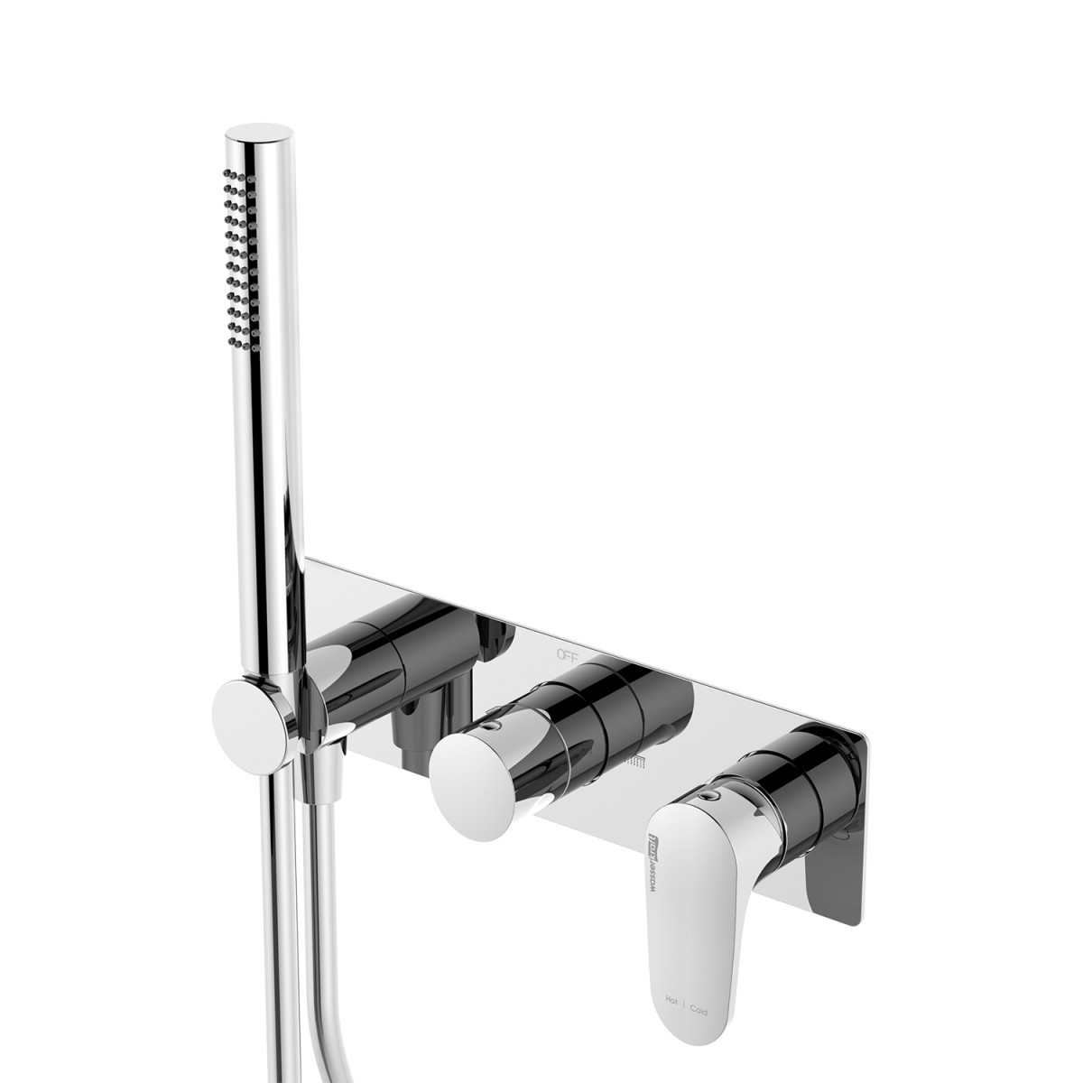 Встраиваемый смеситель для душа WasserKRAFT Dinkel 5877 (хром)