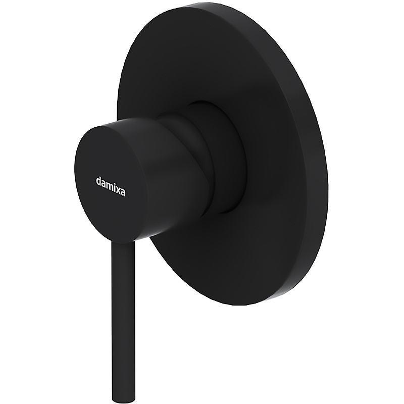 Встраиваемый смеситель для душа Damixa Scandinavian Pure 367500300 (черный матовый)
