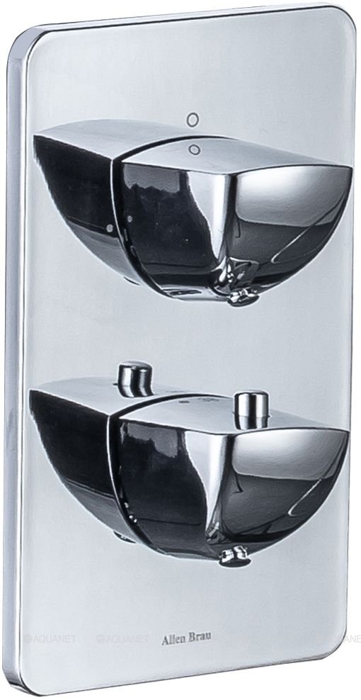Встраиваемый смеситель для душа Allen Brau Infinity 5.21216-00 (хром) с термостатом