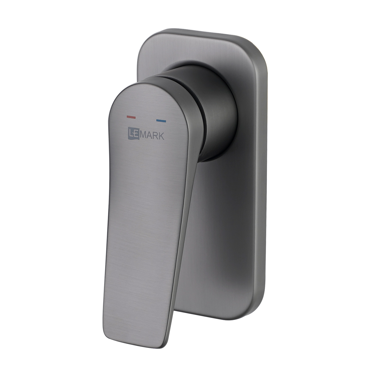 Встраиваемый смеситель для душа Lemark Bronx LM3723GM (графит)